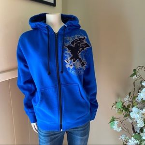 Women’s XS Blue Harry Potter Ravenclaw Zip Hoodie